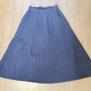 Charcoal Black Women's Skirt black crane